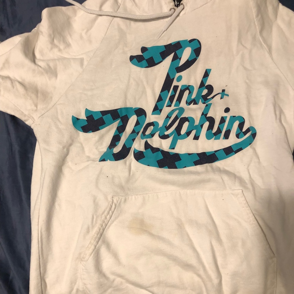 Pink dolphin hoodie